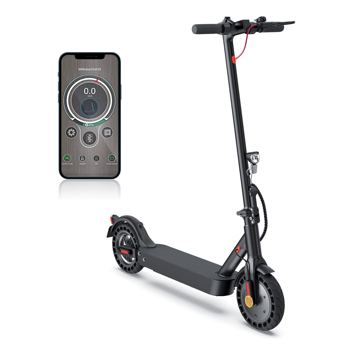 e9max E-Scooter mit intelligenter APP-Bluetooth-Funktion