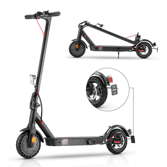 zamelux green e9 schutzblech wechseln E9 E-Scooter mit Straßenzulassung, 8.5 Zoll 350 W 7.5 Ah Faltbarer E  Scooter Leistungsstarker Wabenreifen